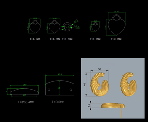 Gioielli Personalizzati Fai-da-Te in Acciaio Inossidabile UY: Bracciali, Collane, Orecchini, Anelli OEM/ODM, Impermeabili, Ipoallergenici, Vendita all'Ingrosso - Product Image 2