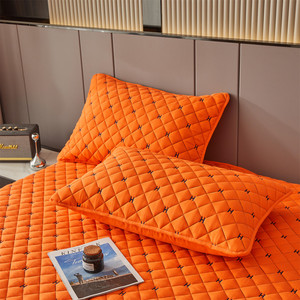 Drap-housse de luxe brodé H en tissu brossé doux, avec élastique sur tout le contour, protection intégrale du <span class=keywords><strong>matelas</strong></span>, housse de lit - Product Image 2