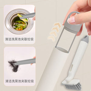 Spazzola per Pulizia Fessure Rotante a 360 Gradi, Spazzola per Bagno e WC, per Piastrelle, Fughe e Angoli Morti - Product Image 4