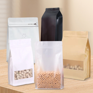 Sacchetti Stand-up per Alimenti con Fondo a Soffietto, Confezione in Plastica Trasparente con Chiusura a Zip, 8 Lati Sigillati, per Cibo per Animali, Colore Personalizzabile - Product Image 6