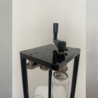 Machine de scellage manuelle pour canettes en acier inoxydable PET, scelleuse pour canettes de thé à bulles, soda, bière, jus avec couvercle