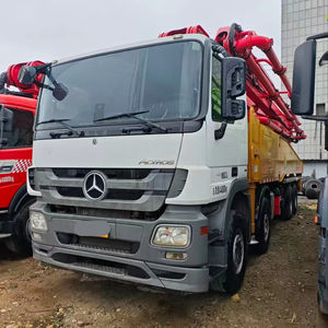 Camion pompe à béton diesel ZOOMLION 62m de marque chinoise avec moteur Putzmeister à Shanghai à vendre - Product Image 1