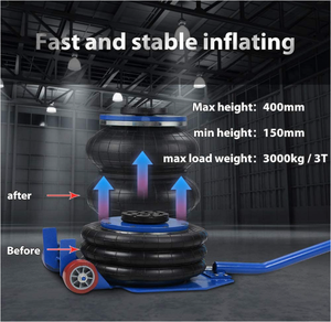 Easy Use 3 Ton <strong>Bag</strong> <strong>Air</strong> <strong>Jack</strong> Triple <strong>Air</strong> Balloon <strong>Jack</strong> Pneumatic <strong>Jack</strong> for Garage/Wrokshop <strong>Car</strong> Lifting - Product Image 4
