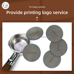 Filtro de café sinterizado de acero inoxidable 304, placa de filtro de café de grado alimenticio, pantalla de disco 49 51 53 58mm - Product Image 4