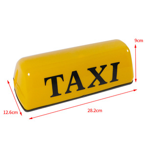 Foreign trade cross-border taxi top lights magnetic fixed pull live Taxi lights 12V taxi top lights wholesale