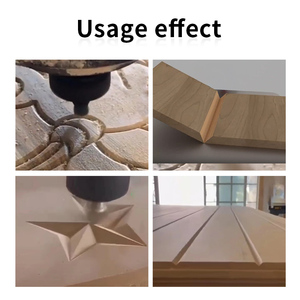 Tideway đồ gỗ 45 bevel TRIM chamfer bit Carbide gỗ cắt tỉa bit với mang gỗ phay cắt hình chữ V phay Cutter - Product Image 2