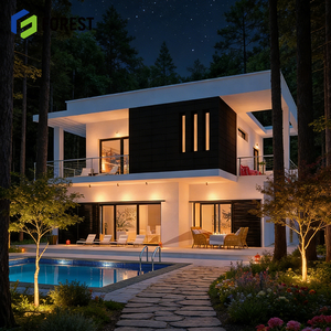 Villa en acier léger certifiée CE, entièrement équipée, haut de gamme, personnalisée, élégante, appartement en acier léger - Product Image 1