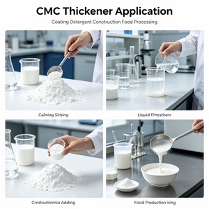 SIMEL Sodium Carboxymethyl Cellulose CMC CAS 9004-32-4 Qualité industrielle Poudre blanche Agent épaississant Sac de 25 kg 99% Produits chimiques - Product Image 3
