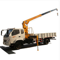 BOB-LIFT 5 tonnes camion grues télescopique flèche monté camion grue avec grues à vendre