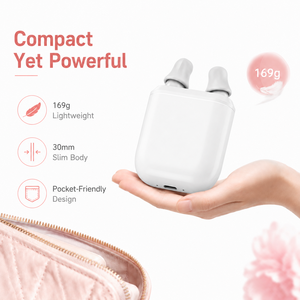 Mini masajeador multifuncional de 3 velocidades con cabezales intercambiables, masajeador eléctrico de dedos para aliviar el dolor de cuello, cara y hombros, relajante - Product Image 2