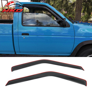 Convient aux Nissan Pathfinder 87-90 et 87-97 Pickup Regular Cab, visières de fenêtre intégrées. - Product Image 1