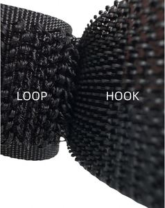 Reusable Adjustable Smooth Molded Plastic Soft Injection Micro <b>Hook</b> Nylon Loop Velcroes - Product Image 3