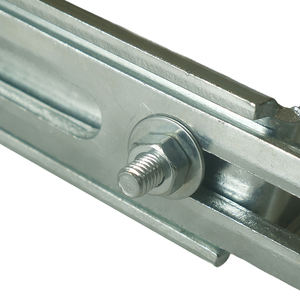 Serratura a Doppio Bullone Regolabile per Porte Scorrevoli, Accessori per Serrande Avvolgibili in Ferro Zincato - Product Image 5