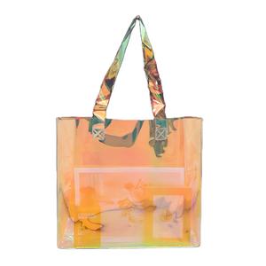 Sac de plage en PVC de luxe pour femmes sac de plage personnalisé laser étanche de luxe à la mode - Product Image 2