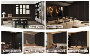 סטודיו מודרני דק סאונד קליטת סאונד קליטת קיר אקופנל עץ אקופנל לוחות אקוסטיים - Product Image 6