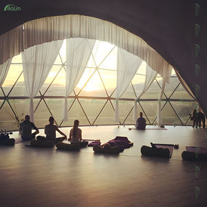 Bolin lujo al aire libre PVC Hotel Camping <span class=keywords><strong>bola</strong></span> tienda jardín iglú casa cúpula cúpulas geodésicas - Product Image 2