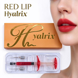Leuchtend Roter Dermalfiller für Lippenvergrößerung Erzeugt Lebendige Rote Lippenfarbe Natürliche Voluminöse Lippenform - Product Image 1