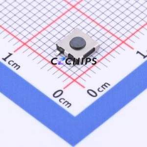 GT-TC070A-H016-L1 Tactile Switch SMD Switch Single Pole Single Throw Round Button 1.6N Vertical Mount - Product Image 1