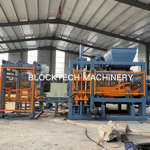 BLOCKTECH QT5-15 Fly ash bata lini produksi mesin blok otomatis penuh untuk dijual di miami