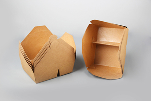 Custom Eco Friendly Biodegradable Kraft Takeaway Food Boxes Food Packaging <strong>Multi</strong> Compartment Kraft <strong>Paper</strong> Lunch <strong>Box</strong> - Product Image 2
