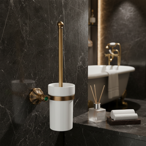 Porte-<span class=keywords><strong>brosse</strong></span> de <span class=keywords><strong>toilette</strong></span> en <span class=keywords><strong>laiton</strong></span> antique, accessoires de salle de bain de style européen pour <span class=keywords><strong>brosse</strong></span> de <span class=keywords><strong>toilette</strong></span> XR0317 - Product Image 1