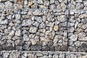 Rals aller şekil bükülmüş deniz zinciri yükleme çin PVC kaplı tel Mesh Gabion barajı Gabion kutusu sepet taş istinat duvarları Gabion kutusu
