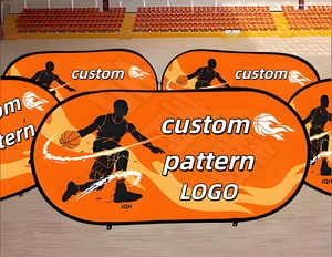 Support de bannière pop-up pliable - Affichage portable léger pour les expositions et les promotions Taille - 4' * 2.5' - Product Image 6