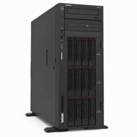 Server Tower Lenovo ThinkSystem ST650 V3 Siap Pakai GPU, Dual Socket Xeon Scalable, 9 Slot PCIe untuk Virtualisasi