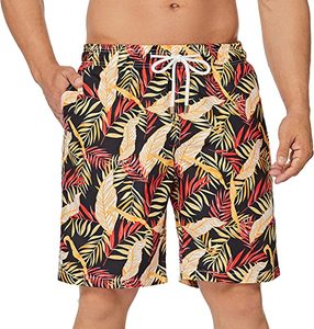 Bañador de surf ligero de secado rápido informal para hombre con diseño personalizado al por mayor estampado de poliéster 100% ecológico - Product Image 3