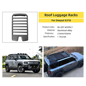 Accessoires extérieurs pour Changan Deepal G318 : Plaque <span class=keywords><strong>de</strong></span> protection, barres <span class=keywords><strong>de</strong></span> <span class=keywords><strong>toit</strong></span>, marchepied latéral simple, sacoche latérale, boîte <span class=keywords><strong>de</strong></span> <span class=keywords><strong>toit</strong></span> pour équipement - Product Image 4
