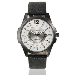 Curren 8123 iş erkek izle moda takvim Quartz saat - Product Image 3