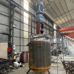 Máquina extrusora de pegamento termofusible para hacer grasa, reactor industrial de acero inoxidable - Product Image 2