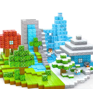 Leza bé nóng bán từ khối lập phương khối Câu Đố xây dựng trò chơi đồ chơi cho trẻ em làm bằng nhựa - Product Image 1