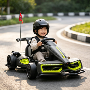 Nuevo Go Kart para Niños, Auto de Juguete con Motor Silencioso, Asiento para Padres e Hijos, Control Remoto 2.4G, 24V14AH, Auto de Derrape para Niños de 2 a 4 Años - Product Image 3