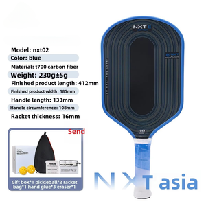 Raqueta de Pickleball de Fibra de Carbono T700 de Alta Calidad NXT II VORTEX OEM, Grosor de 16 mm, Aprobada por la USAP, para Niños - Product Image 3