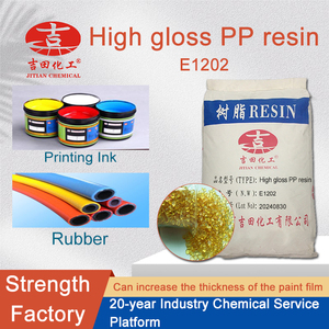 Résine PP brillante E1202, résine soluble dans l'alcool, bonne adhérence pour l'impression sur PP, PE, feuille d'aluminium, encre, <span class=keywords><strong>bois</strong></span>, métal, papier, revêtements de cuisson - Product Image 4