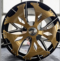 Jantes à roues pivotantes XTTD18 20 22 24 26 pouces pour Ford FSeries, Chevy Silverado, GMC Sierra, RAM, camionnettes américaines, grands SUV