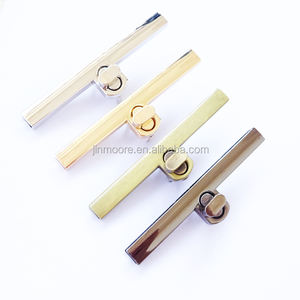 ホットセールバッグロングメタルクラスプターンロックツイストボタンクリップロック財布用 - Product Image 4