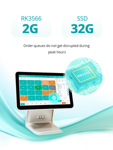 <span class=keywords><strong>10</strong></span>-точечный емкостный сенсорный POS-терминал Android с несколькими вариантами оплаты для торговых автоматов - Product Image 6