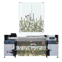 Printer UV Hybrind profesional dengan printer I3200 Auto up and Down Head Capping dan pengukuran tinggi otomatis