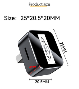 Adaptateur USB 2-en-1 Mini Dongle CarPlay Android Auto pour Systèmes iOS et Android - Product Image 6