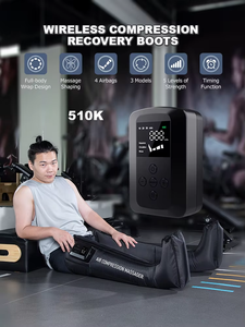 Masseur de jambe de Compression d'<span class=keywords><strong>air</strong></span> d'usine 510K bottes de récupération dispositif de Massage de Compression pour les jambes masseur de pied de jambe de Compression d'<span class=keywords><strong>air</strong></span> - Product Image 4