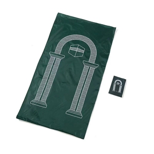 Bán Buôn Ngoài Trời Du Lịch Di Động Cầu Nguyện Mat Không Thấm Nước Hoa Polyester Hồi Giáo Nhà Dã Ngoại Túi Kích Thước Eid Ramadan Quà Tặng - Product Image 3