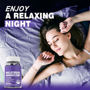 Gomitas de Melatonina con Magnesio, GABA y Cúrcuma con Sabor <span class=keywords><strong>a</strong></span> Uva para el Sueño, Relajación Nocturna y Bienestar en Adultos (No apto para Niños) - Product Image 4