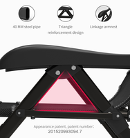 Chaise de camping d'extérieur de conception nouvelle, réglable, portable, inclinable, chaise longue de plage pour se détendre