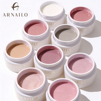 Gel UV de construction nude sans HEMA ni TPO, séchage rapide, super résistant, facile à modeler, extension d'ongles, certifié MSDS pour salon de manucure