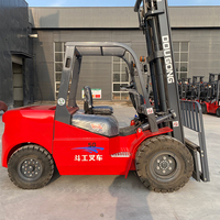 Meilleure Vente Chariot Élévateur Tout-Terrain 4x4 Bi-énergie 2 tonnes 5 tonnes Mini Grue Chariot Élévateur Hydraulique Diesel