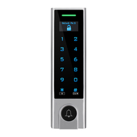Control de Acceso WIFI Tuya de Fácil Instalación con Pantalla Visible, Capacidad para 10,000 Usuarios, Lector de Teclado de 13.56MHz y 125KHz