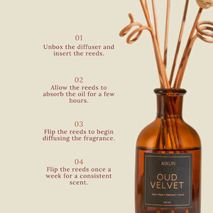 Difusor de Aromas Aikun de Lujo para el Hogar, con Aceites Esenciales de Calidad Hotelera, Diseño de Vidrio sin Llama para Uso Doméstico - Product Image 6