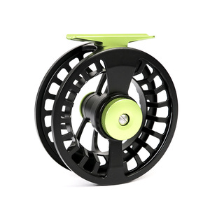 <span class=keywords><strong>Moulinet</strong></span> à mouche Sensoar en aluminium usiné CNC, avec frein à disque fluide, cadre léger à grande bobine, pour la pêche au prédateur en eau douce et salée - Product Image 1